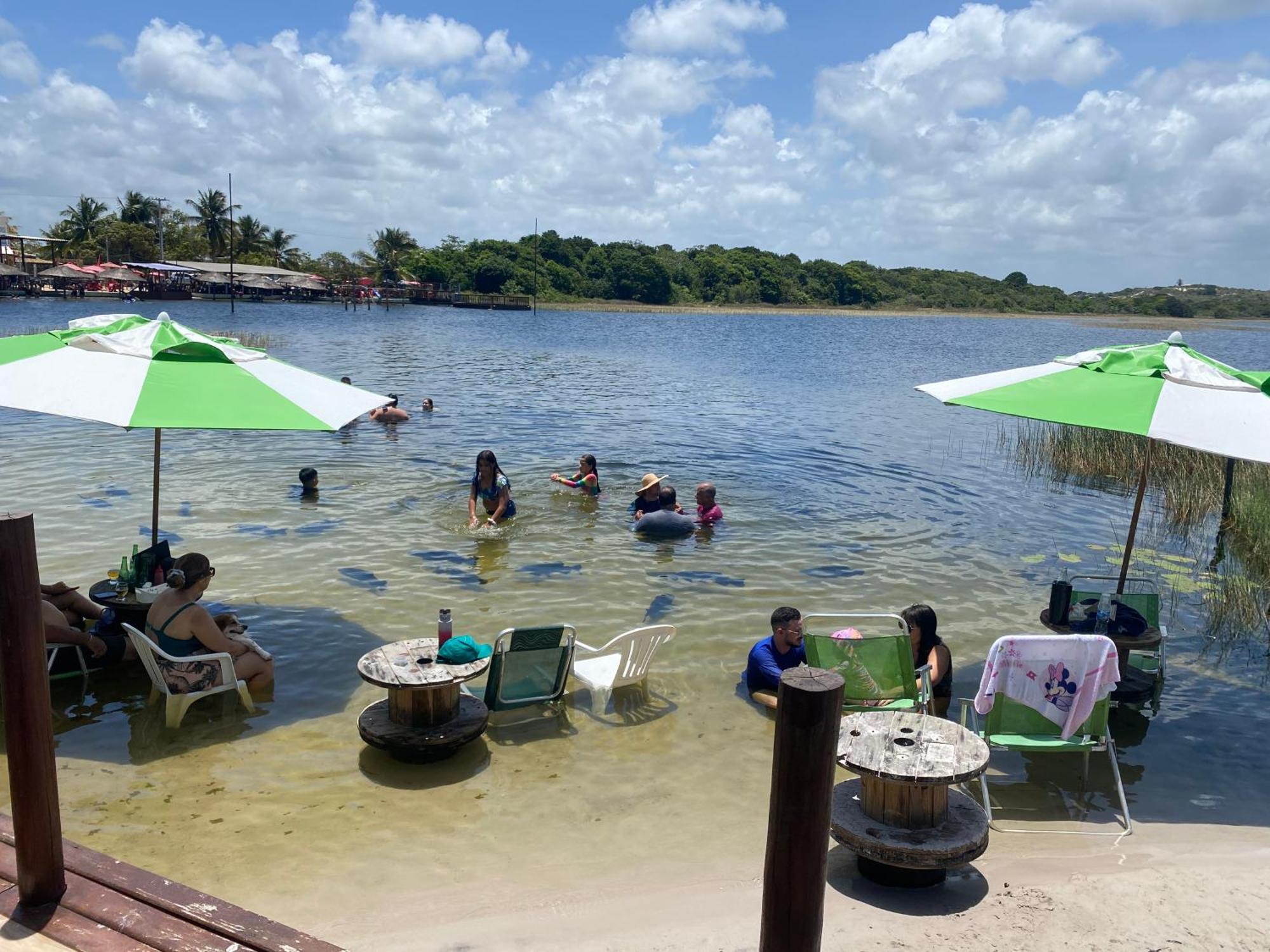 Villa Das Aguas -Praia Do Saco -Proximo As Lagoas Dos Tambaquis E Mangue Seco -Terreo Estância Exterior photo